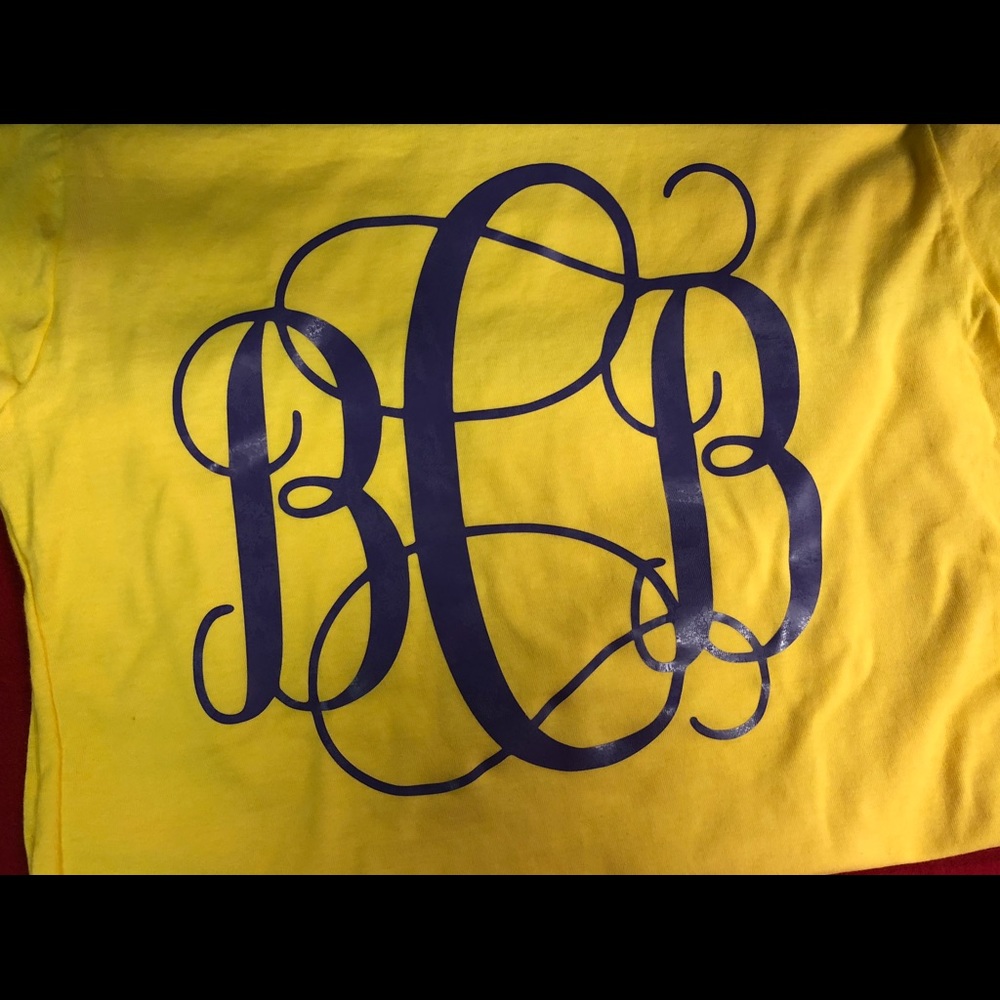 Custom Monogram Tees!!! - Picture 4 of 8